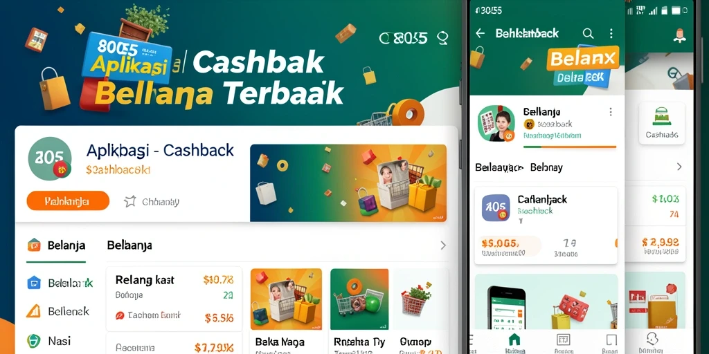 Tampilan antarmuka aplikasi Cashback 8055 yang intuitif dan menarik.