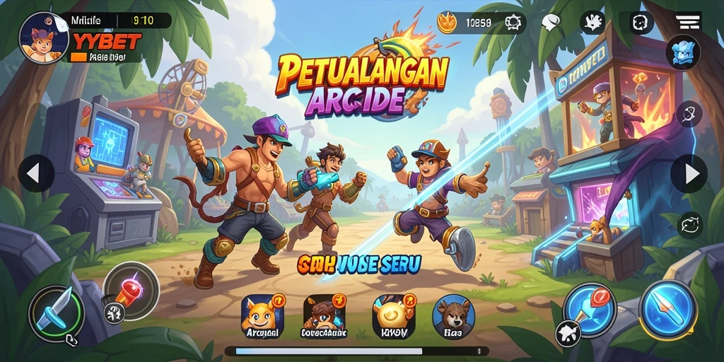 Tampilan antarmuka YYBET yang menarik dan interaktif.